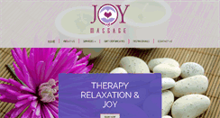 Desktop Screenshot of joyofmassage.org
