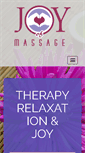 Mobile Screenshot of joyofmassage.org